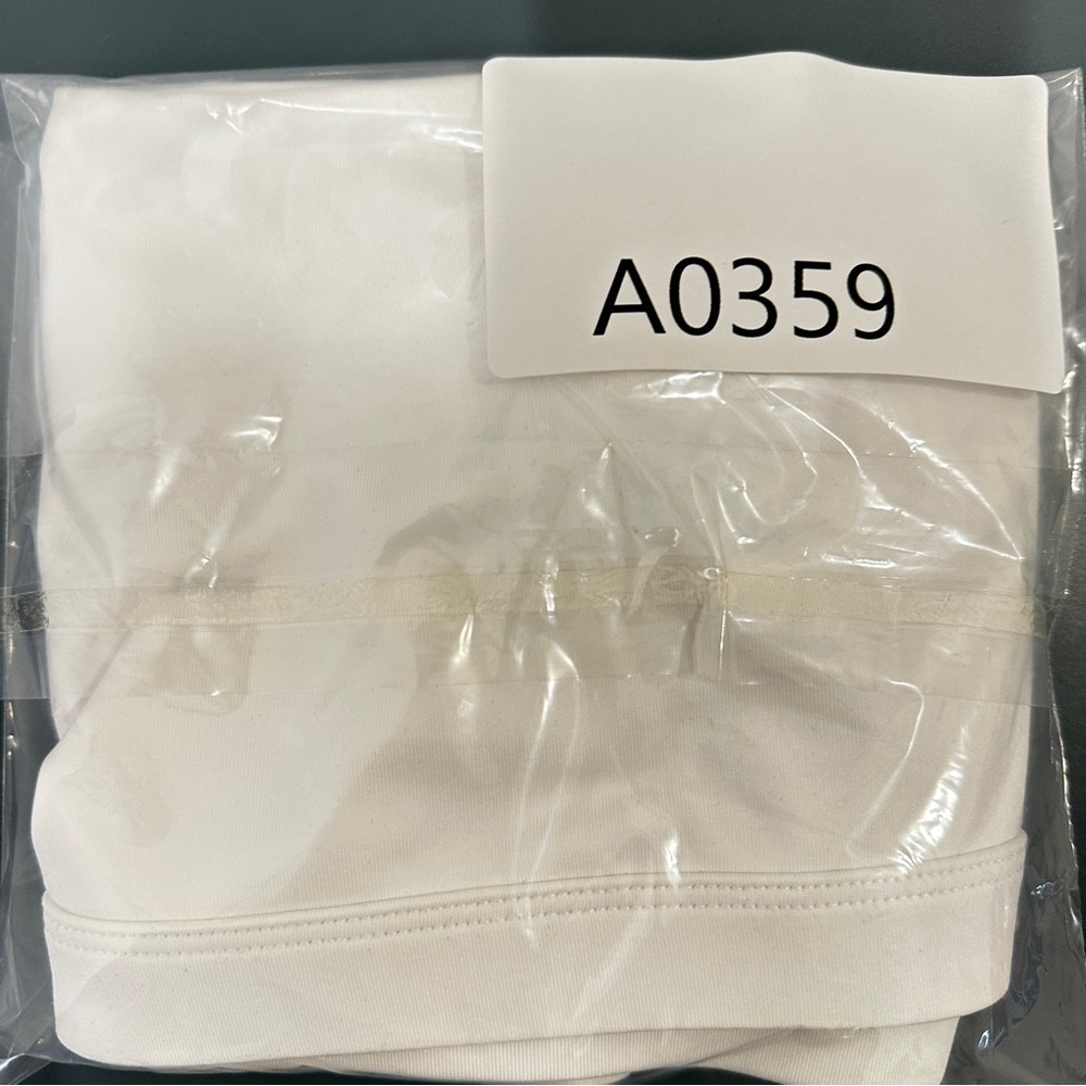 bcg‎ White Racerback Sports Bra Moisture-Wicking Low Support Super Soft Large - Picture 5 of 5